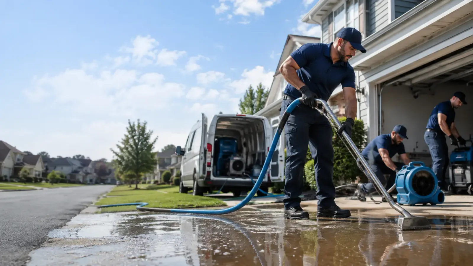 Flood Damage Restoration in Martinsville, IN
